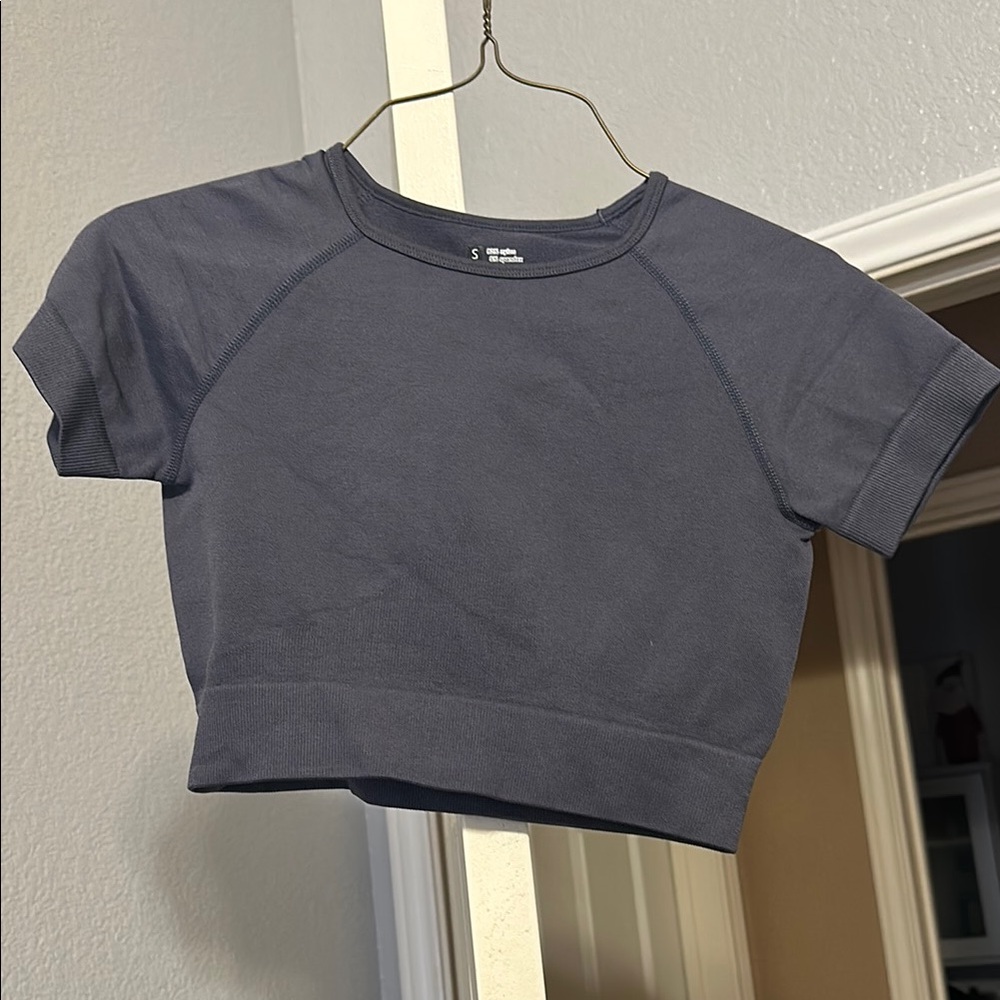 Aerie Dark Gray Crop Top